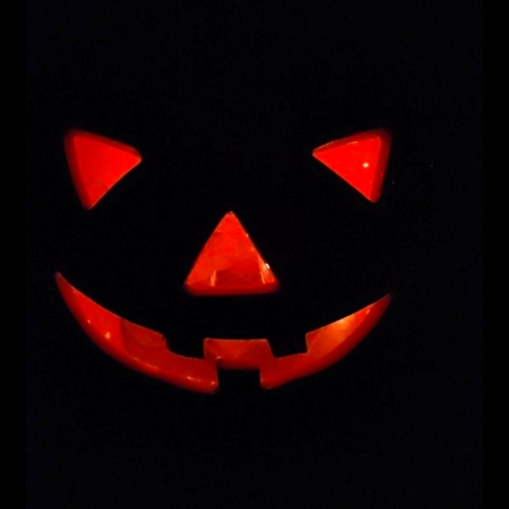 Vintage ceramic jack O' lantern